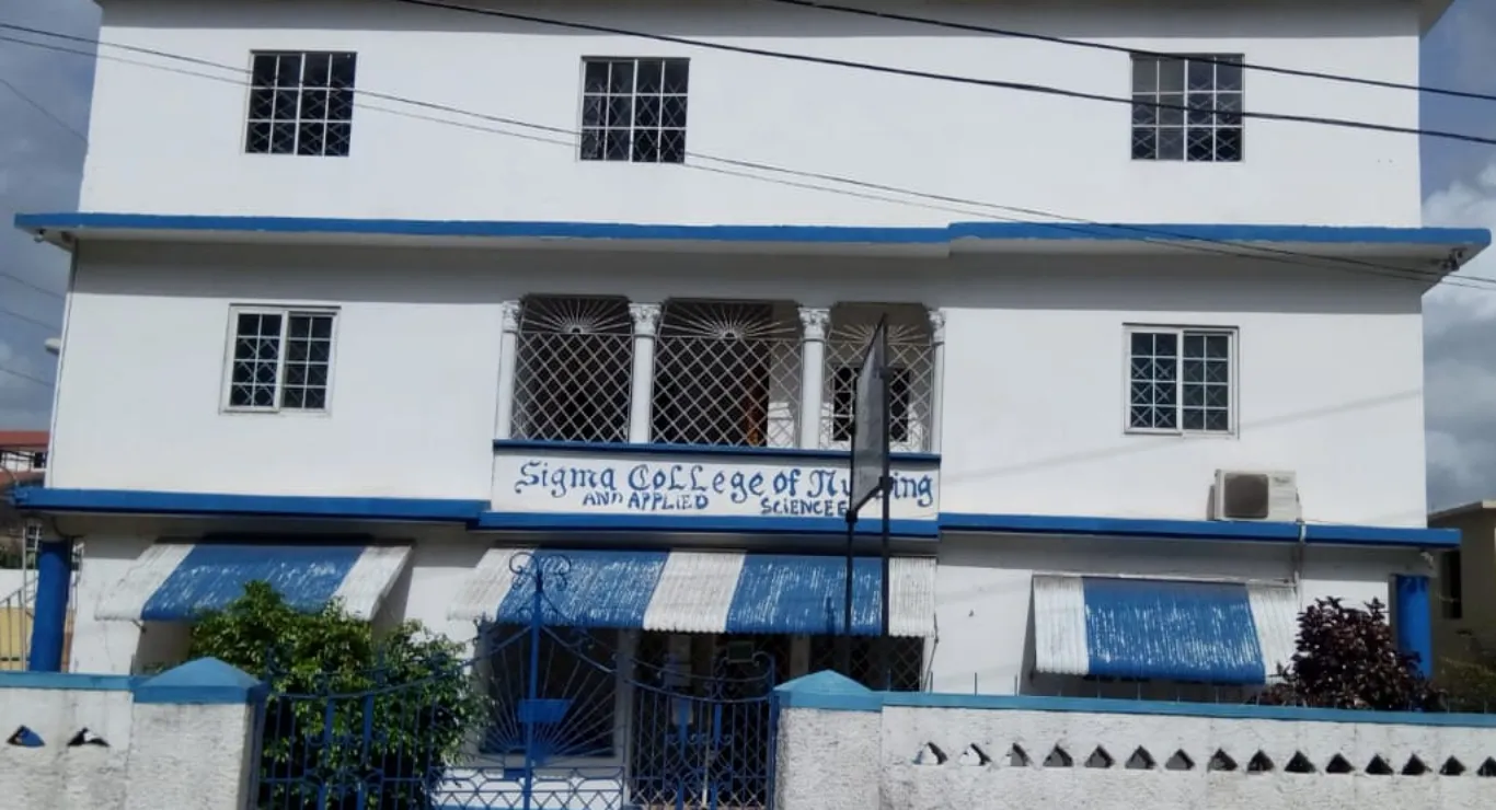 Sigma College campus building in Brown's Town