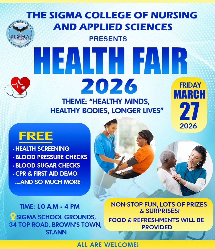 Health Fair 2026 — Sigma College of Nursing and Applied Sciences